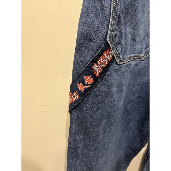 Vintage Wu Tang Clan Hip Hop Wide Rap Jeans Size 36 - Picture 4 of 11